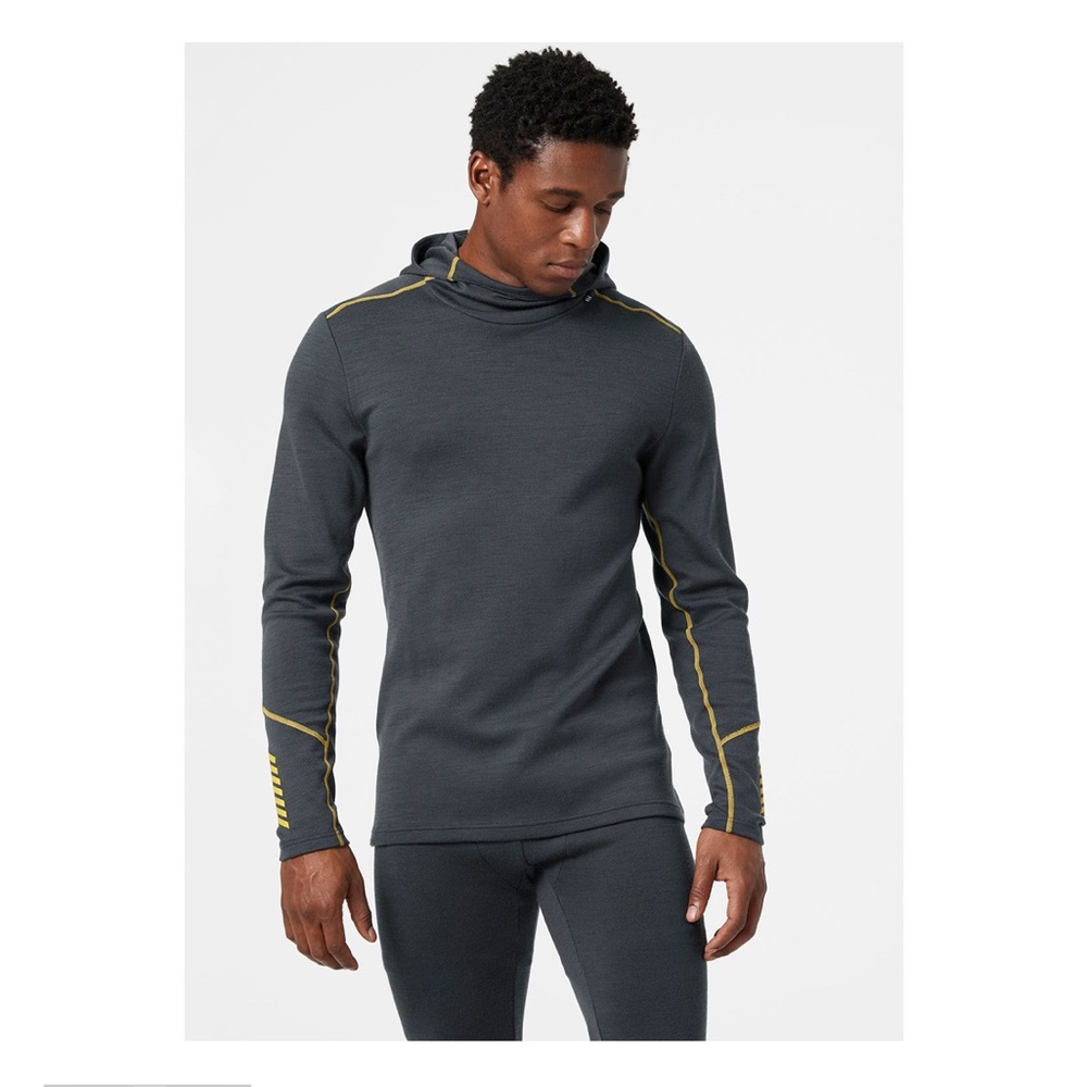 Helly Hansen Mens Lifa Merino
Midweight Hoodie means large